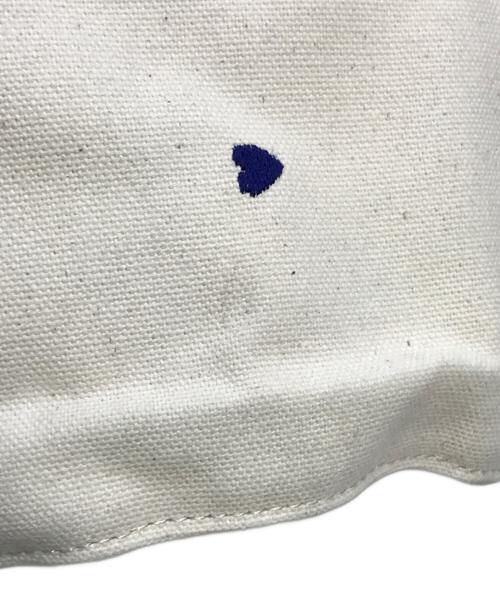 LUDLOW（ラドロー）LUDLOW (ラドロー) UNITED ARROWS (ユナイテッドアローズ) キャンバスバッグ ホワイトの古着・服飾アイテム