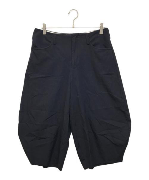 COMME des GARCONS HOMME PLUS（コムデギャルソンオムプリュス）COMME des GARCONS HOMME PLUS (コムデギャルソンオムプリュス) ウールバルーンパンツ ネイビー サイズ:Sの古着・服飾アイテム