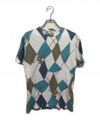 Vivienne Westwood manヴィヴィアン ウェストウッド マン）の古着「プリントTシャツ」｜ホワイト×ブルー