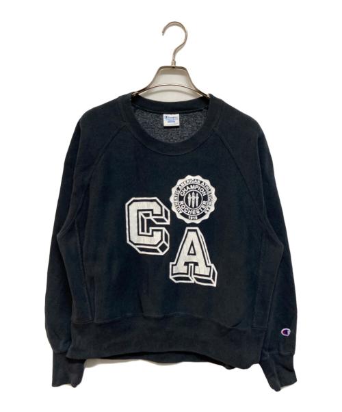 Champion（チャンピオン）Champion (チャンピオン) FRAMeWORK (フレームワーク) 別注REVERS WEAVEスウェット ブラック サイズ:Mの古着・服飾アイテム