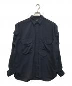 DAIWA PIER39ダイワ ピア39）の古着「Tech Bombay Safari Shirts」｜ネイビー