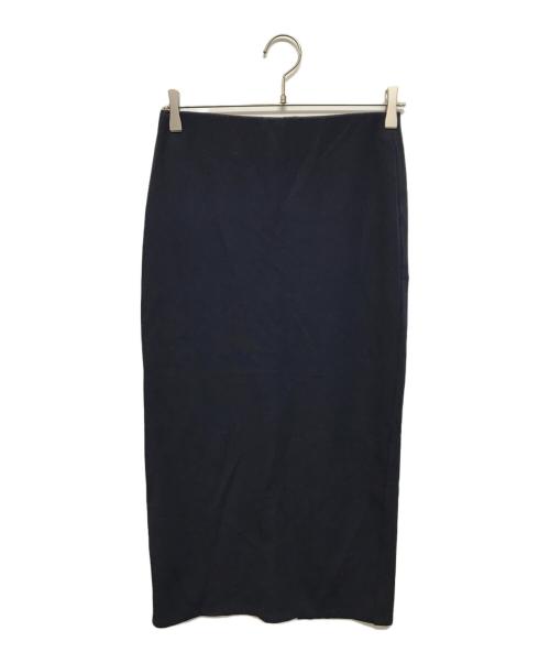 EVERYDAY I LIKE.（エヴリデイ アイ ライク）EVERYDAY I LIKE. (エヴリデイ アイ ライク) Jersey Long Tight スカート ネイビー サイズ:Sの古着・服飾アイテム