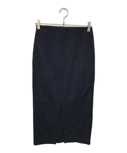 EVERYDAY I LIKE.（エヴリデイ アイ ライク）EVERYDAY I LIKE. (エヴリデイ アイ ライク) Jersey Long Tight スカート ネイビー サイズ:Sの古着・服飾アイテム