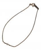NOJESSノジェス）の古着「K10ダイヤモンドブレスレット(0.02ct)」