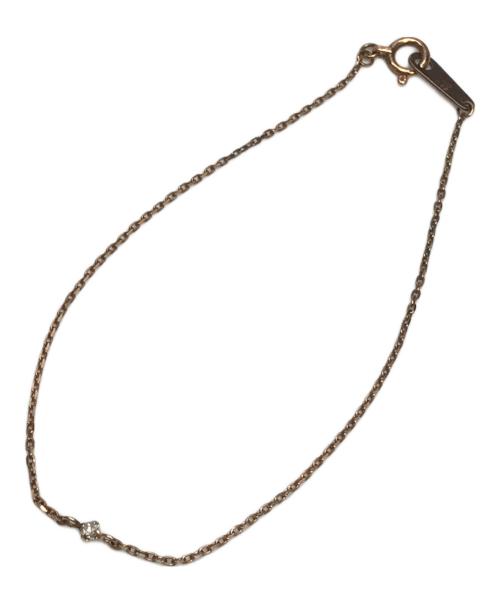 NOJESS（ノジェス）NOJESS (ノジェス) K10ダイヤモンドブレスレット(0.02ct)の古着・服飾アイテム