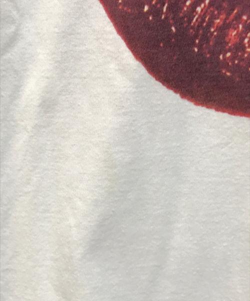 Hysteric Glamour（ヒステリックグラマー）Hysteric Glamour (ヒステリックグラマー) CASBA リップ Tシャツ ホワイト サイズ:Lの古着・服飾アイテム