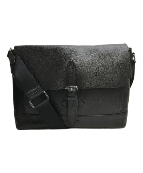 COACH（コーチ）COACH (コーチ) Hudson Messenger／メッセンジャーバッグ ブラックの古着・服飾アイテム