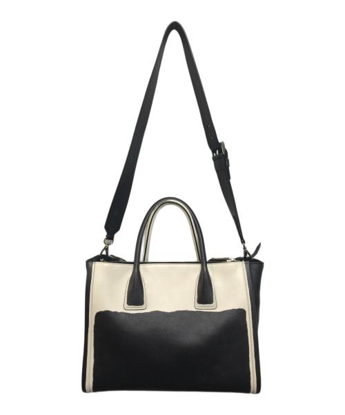 PRADA（プラダ）PRADA (プラダ) GRACE LUX 2WAYトートバッグ ブラックの古着・服飾アイテム