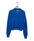 THE SHINZONEザ シンゾーン）の古着「OPEN WORK KNIT CARDIGAN」｜ブルー