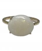 Lilasリラ）の古着「オーバルオパール4ツメリング K10」