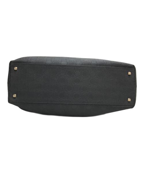 Salvatore Ferragamo（サルヴァトーレ フェラガモ）Salvatore Ferragamo (サルヴァトーレ フェラガモ) ガンチーニキャンバストートバッグ ブラックの古着・服飾アイテム