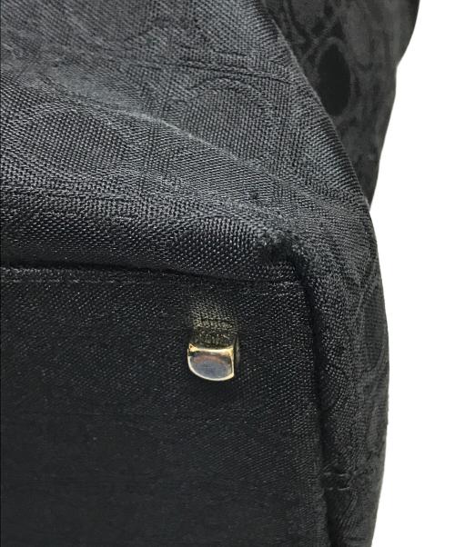 Salvatore Ferragamo（サルヴァトーレ フェラガモ）Salvatore Ferragamo (サルヴァトーレ フェラガモ) ガンチーニキャンバストートバッグ ブラックの古着・服飾アイテム