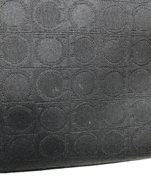 Salvatore Ferragamo（サルヴァトーレ フェラガモ）Salvatore Ferragamo (サルヴァトーレ フェラガモ) ガンチーニキャンバストートバッグ ブラックの古着・服飾アイテム