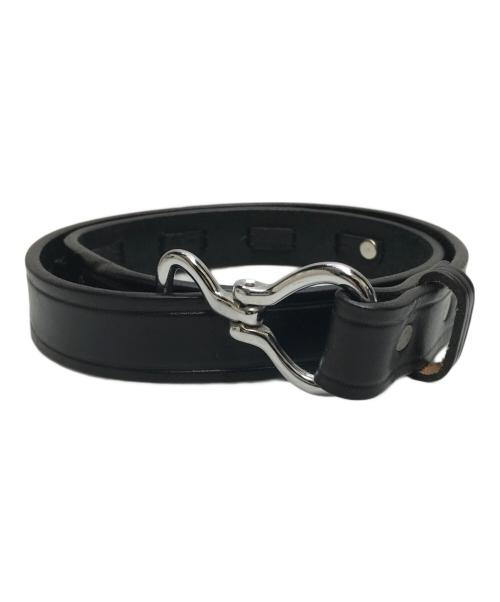 TORY LEATHER（トリーレザー）TORY LEATHER (トリーレザー) Nickel Mini Hoof Pick Belt ブラック サイズ:W30の古着・服飾アイテム