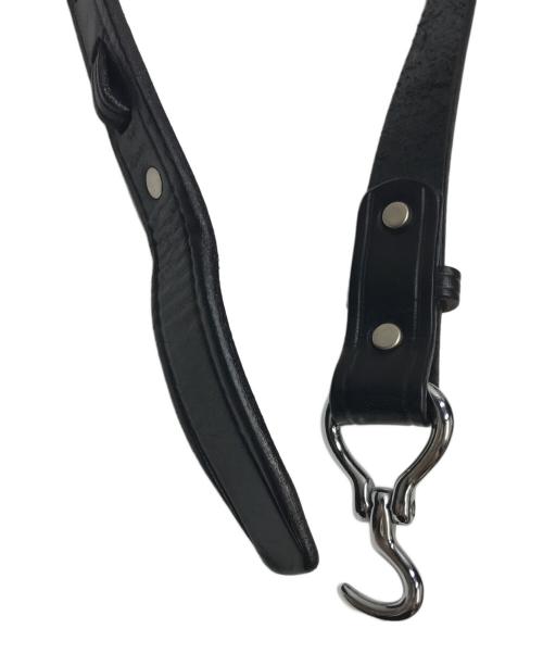 TORY LEATHER（トリーレザー）TORY LEATHER (トリーレザー) Nickel Mini Hoof Pick Belt ブラック サイズ:W30の古着・服飾アイテム