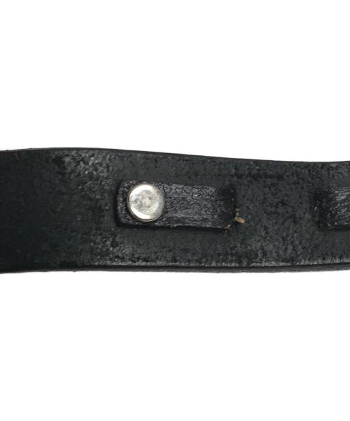 TORY LEATHER（トリーレザー）TORY LEATHER (トリーレザー) Nickel Mini Hoof Pick Belt ブラック サイズ:W30の古着・服飾アイテム