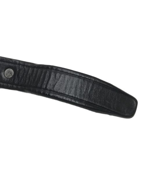 TORY LEATHER（トリーレザー）TORY LEATHER (トリーレザー) Nickel Mini Hoof Pick Belt ブラック サイズ:W30の古着・服飾アイテム