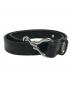 TORY LEATHER（トリーレザー）の古着「Nickel Mini Hoof Pick Belt」｜ブラック