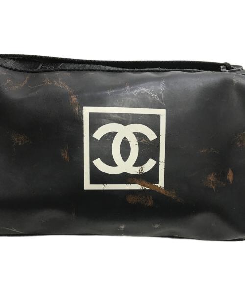 CHANEL（シャネル）CHANEL (シャネル) スポーツラインショルダーバッグ ブラックの古着・服飾アイテム