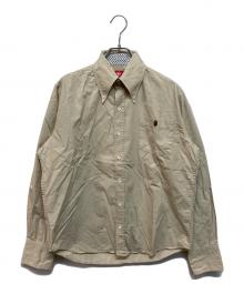 A BATHING APE（ア ベイシング エイプ）の古着「ボタンダウンシャツ」｜ベージュ