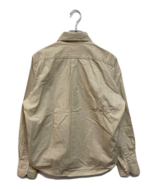 A BATHING APE（ア ベイシング エイプ）A BATHING APE (ア ベイシング エイプ) ボタンダウンシャツ ベージュ サイズ:Mの古着・服飾アイテム