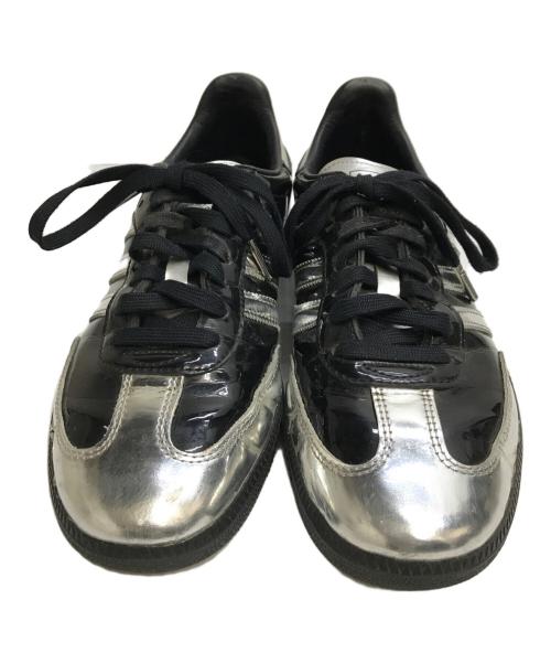 adidas（アディダス）adidas (アディダス) atmos (アトモス) SAMBA ATMOS “Tuxedo” シルバー×ブラック サイズ:28cmの古着・服飾アイテム