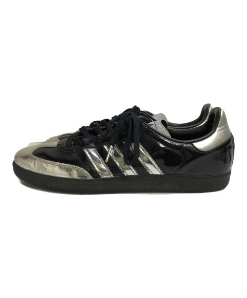 adidas（アディダス）adidas (アディダス) atmos (アトモス) SAMBA ATMOS “Tuxedo” シルバー×ブラック サイズ:28cmの古着・服飾アイテム