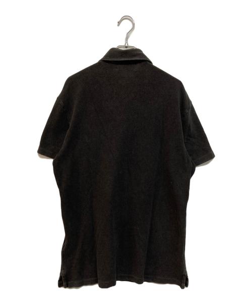 RRL（ダブルアールエル）RRL (ダブルアールエル) BLACK INDIGO POCKET POLO SHIRTS ブラック サイズ:Mの古着・服飾アイテム