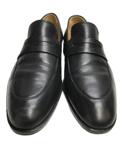 BOSS（ボス）BOSS (ボス) コインローファー ブラック サイズ:6の古着・服飾アイテム