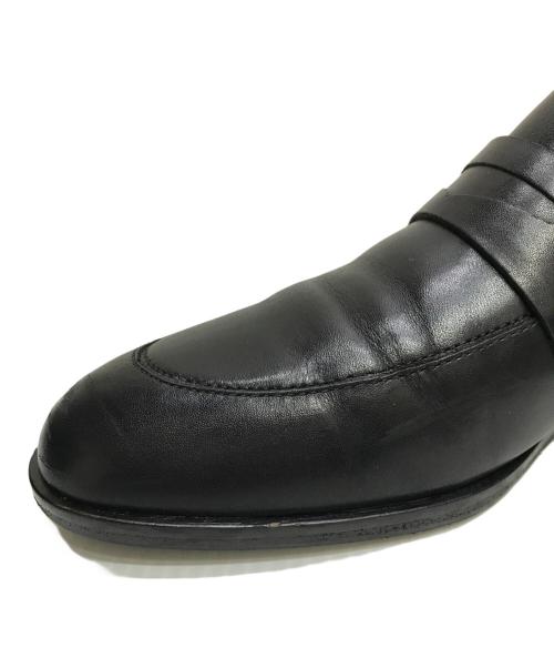 BOSS（ボス）BOSS (ボス) コインローファー ブラック サイズ:6の古着・服飾アイテム