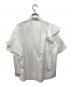 JNBY (ジェイエヌビーワイ) Modern Ruffle Cotton-poplin Shirt ホワイト サイズ:36 未使用品：6000円