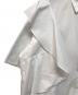 中古・古着 JNBY (ジェイエヌビーワイ) Modern Ruffle Cotton-poplin Shirt ホワイト サイズ:36 未使用品：6000円