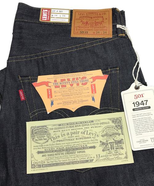 LEVI'S VINTAGE CLOTHING（リーバイス ビンテージ クロージング）LEVI'S VINTAGE CLOTHING (リーバイス ビンテージ クロージング) 1947復刻 501XX デニムパンツ インディゴ サイズ:W34 未使用品の古着・服飾アイテム