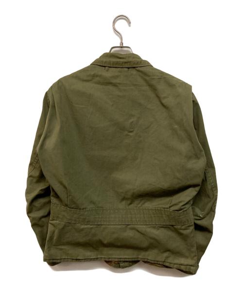 U'S NAVY（ユーエスネイビー）U'S NAVY (ユーエスネイビー) N-4デッキジャケット カーキ サイズ:36の古着・服飾アイテム