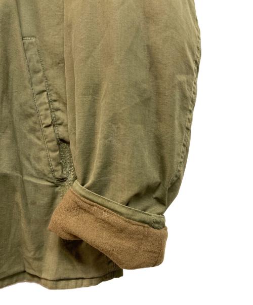 U'S NAVY（ユーエスネイビー）U'S NAVY (ユーエスネイビー) N-4デッキジャケット カーキ サイズ:36の古着・服飾アイテム