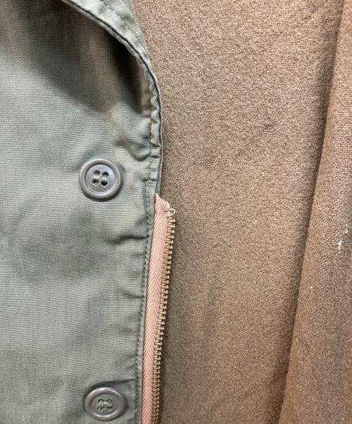 U'S NAVY（ユーエスネイビー）U'S NAVY (ユーエスネイビー) N-4デッキジャケット カーキ サイズ:36の古着・服飾アイテム