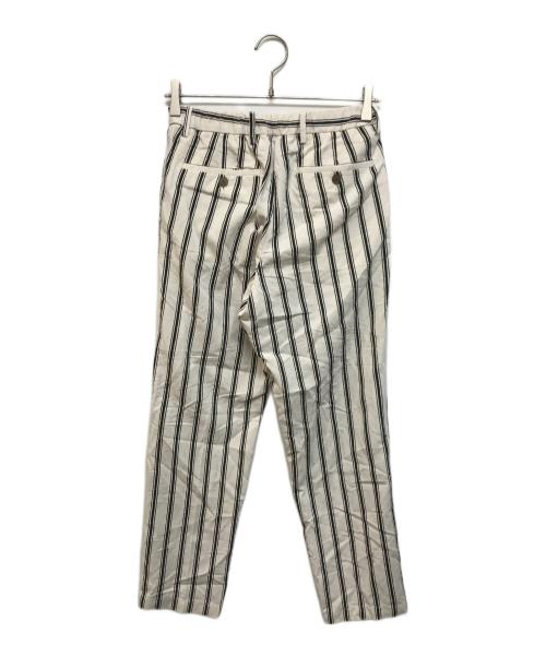 BRIGLIA 1949（ブリリア 1949）BRIGLIA 1949 (ブリリア 1949) ストライプイージーパンツ アイボリー サイズ:46の古着・服飾アイテム