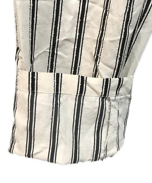 BRIGLIA 1949（ブリリア 1949）BRIGLIA 1949 (ブリリア 1949) ストライプイージーパンツ アイボリー サイズ:46の古着・服飾アイテム