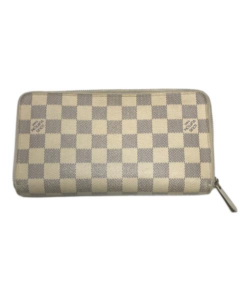 LOUIS VUITTON（ルイ ヴィトン）LOUIS VUITTON (ルイ ヴィトン) ダミエ・アズール ジッピーウォレット ホワイトの古着・服飾アイテム