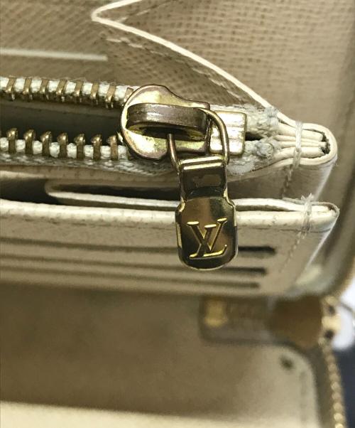 LOUIS VUITTON（ルイ ヴィトン）LOUIS VUITTON (ルイ ヴィトン) ダミエ・アズール ジッピーウォレット ホワイトの古着・服飾アイテム