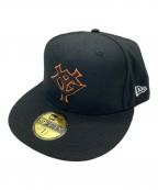 New Era×GIANTSニューエラ×ジャイアンツ）の古着「キャップ」｜ブラック