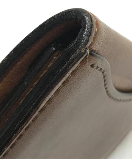 WILDSWANS（ワイルドスワンズ）WILDSWANS (ワイルドスワンズ) マルチコインケースTONGUE ブラウンの古着・服飾アイテム