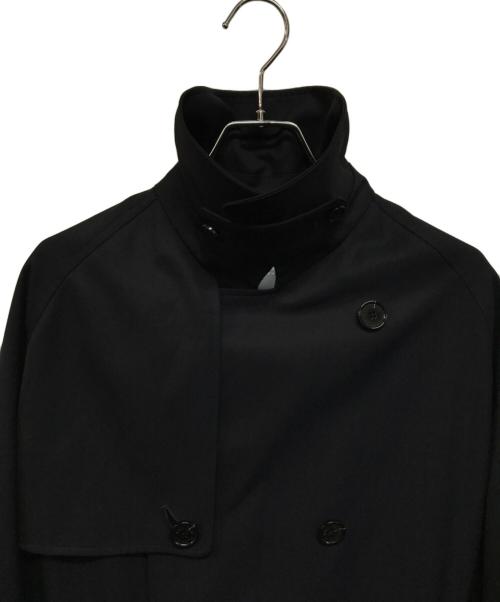 MACKINTOSH PHILOSOPHY（マッキントッシュ フィロソフィー）MACKINTOSH PHILOSOPHY (マッキントッシュ フィロソフィー) ウールギャバジントレンチコート ネイビー サイズ:2の古着・服飾アイテム