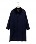 MACKINTOSH PHILOSOPHYマッキントッシュ フィロソフィー）の古着「CRAWLEYステンカラーコート」｜ネイビー