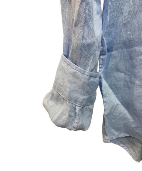 POLO RALPH LAUREN（ポロ・ラルフローレン）POLO RALPH LAUREN (ポロ・ラルフローレン) リネンシャツ ブルー サイズ:Sの古着・服飾アイテム