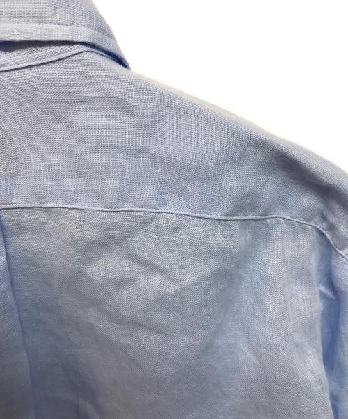 POLO RALPH LAUREN（ポロ・ラルフローレン）POLO RALPH LAUREN (ポロ・ラルフローレン) リネンシャツ ブルー サイズ:Sの古着・服飾アイテム