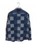 SOPHNET. (ソフネット) INDIGO PATCH WORK REGULAR COLLAR SHIRT インディゴ サイズ:M：7000円