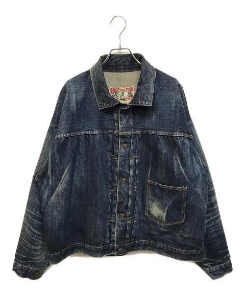 SAINT MICHAEL（セントマイケル）SAINT MICHAEL (セントマイケル) BerBerJin (ベンベルジン) 24SS DENIM JACKET FIRST BLUE インディゴ サイズ:XLの古着・服飾アイテム