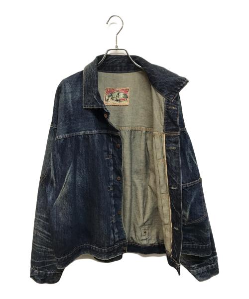SAINT MICHAEL（セントマイケル）SAINT MICHAEL (セントマイケル) BerBerJin (ベンベルジン) 24SS DENIM JACKET FIRST BLUE インディゴ サイズ:XLの古着・服飾アイテム