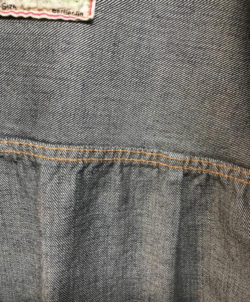 SAINT MICHAEL（セントマイケル）SAINT MICHAEL (セントマイケル) BerBerJin (ベンベルジン) 24SS DENIM JACKET FIRST BLUE インディゴ サイズ:XLの古着・服飾アイテム